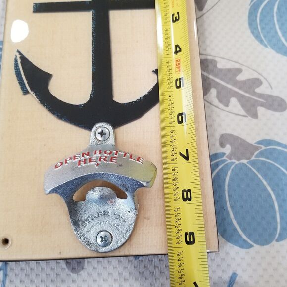 Anchor bottle opener signed sweet art attack ct - Picture 8 of 12